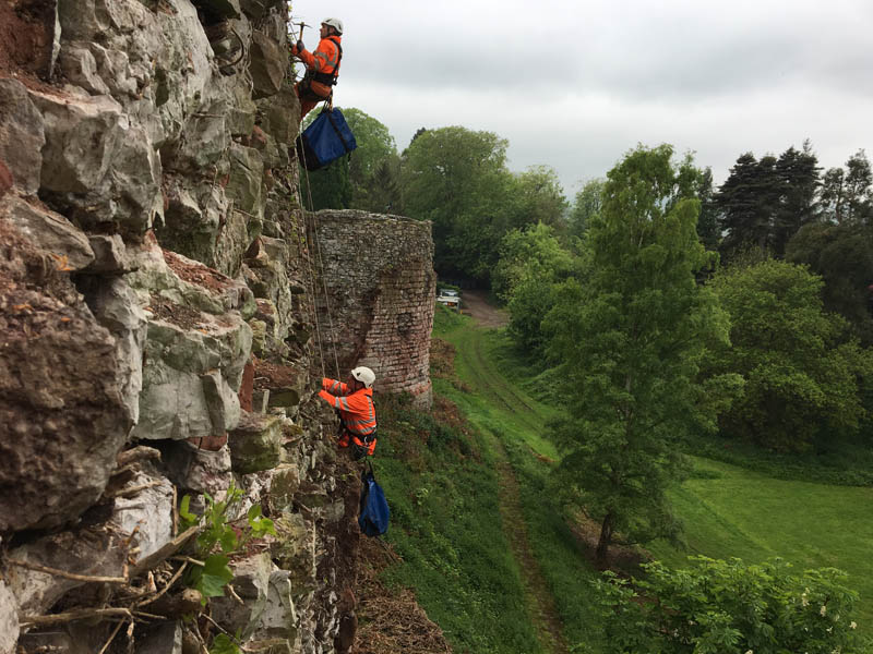 Ruthin Castle Conservation